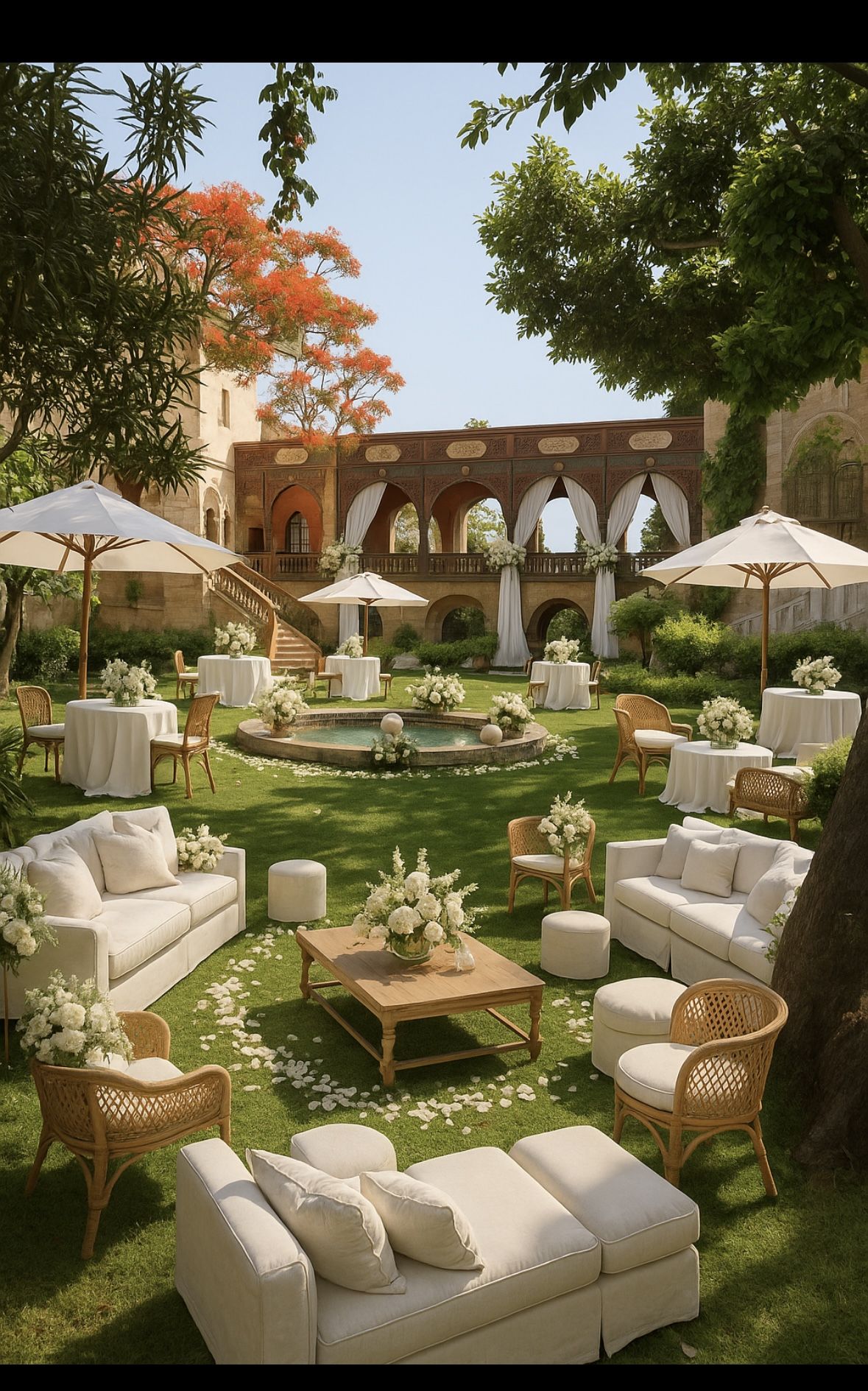 Garden Event Furniture Set